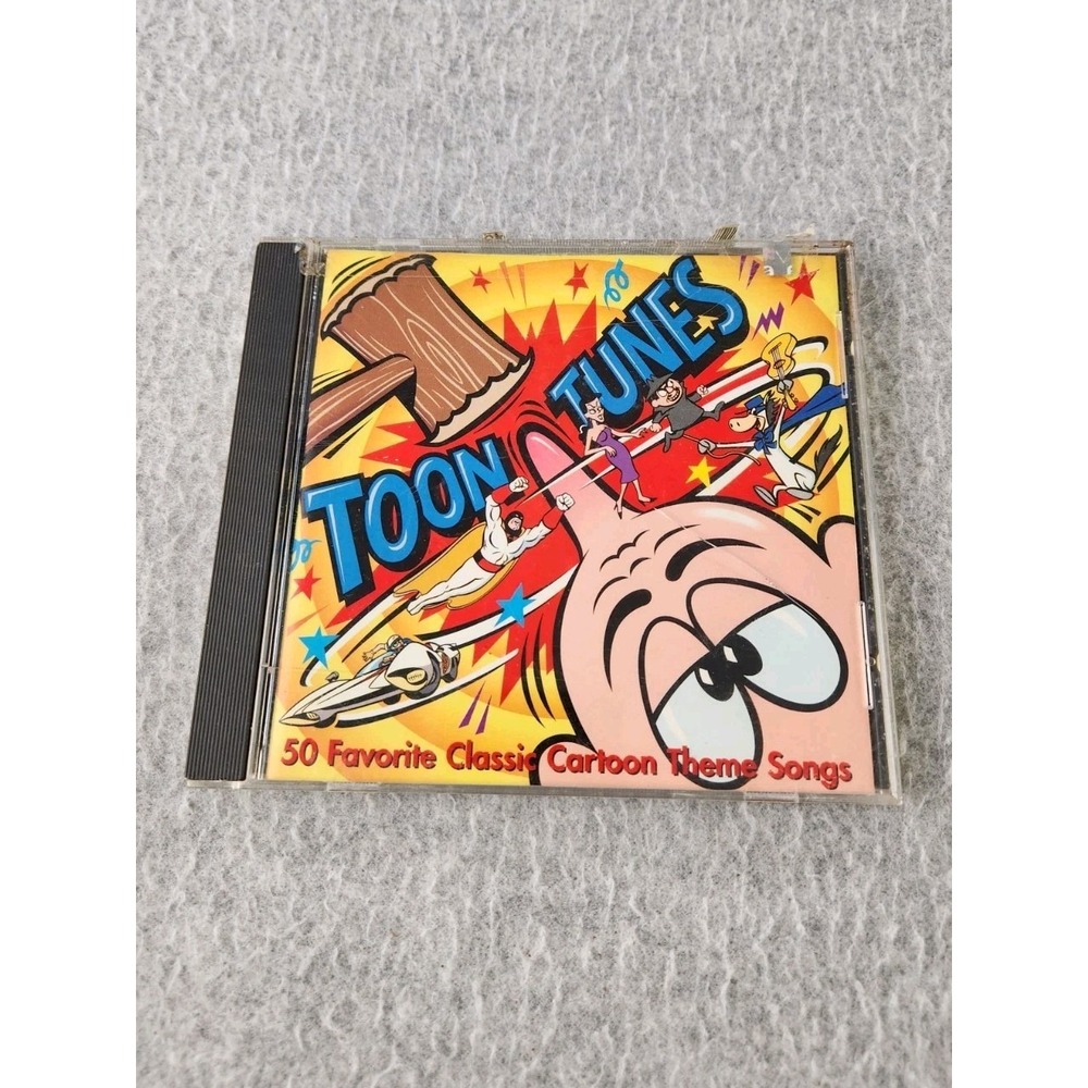 Toon Tunes: 50 Favorite Classic Cartoon Songs Cd Television Vintage Characters